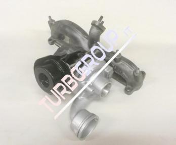 TURBINA SKODA RS 1.9L RIGENERATA APPLICABILE A CODICE TURBO 54399880023